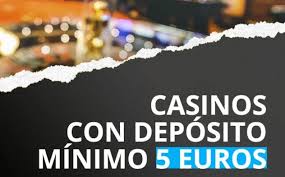 Casinò Online con Deposito Minimo di 5 Euro Scopri le Migliori Opzioni Casinò Online con Deposito Minimo di 5 Euro Scopri le Migliori Opzioni